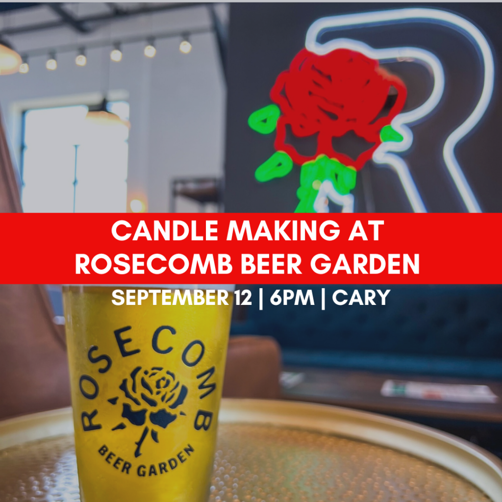 Candle Making at Beer Garden